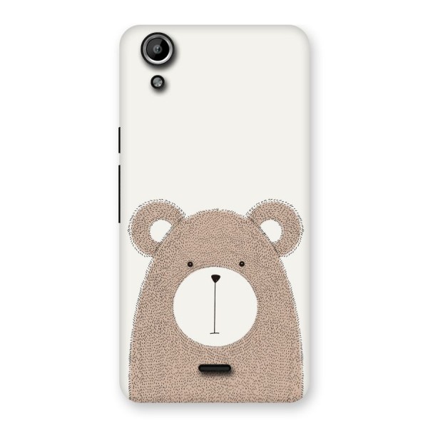 Cute Bear Back Case for Micromax Canvas Selfie Lens Q345
