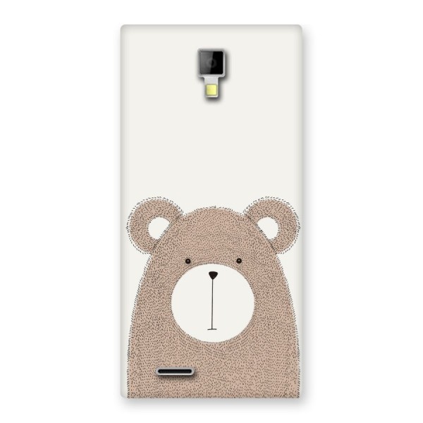 Cute Bear Back Case for Micromax Canvas Xpress A99
