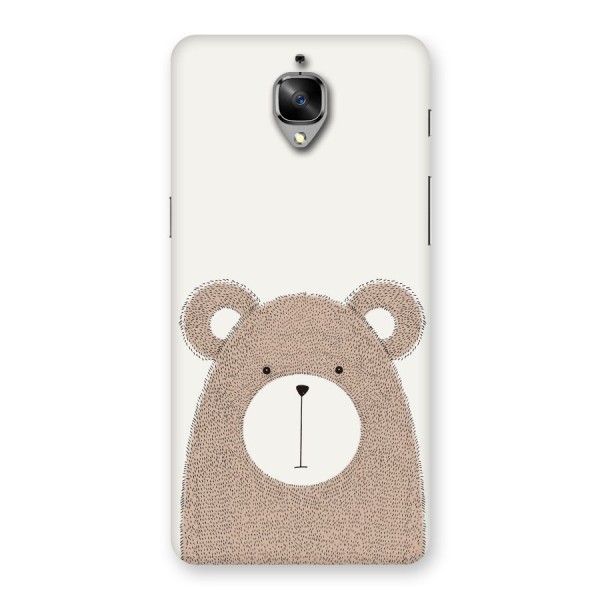 Cute Bear Back Case for OnePlus 3T