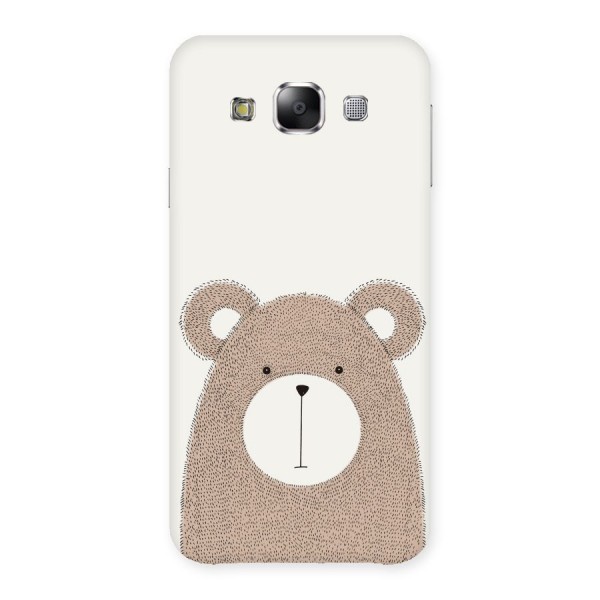 Cute Bear Back Case for Samsung Galaxy E5