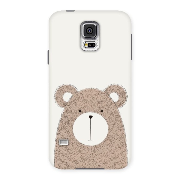 Cute Bear Back Case for Samsung Galaxy S5