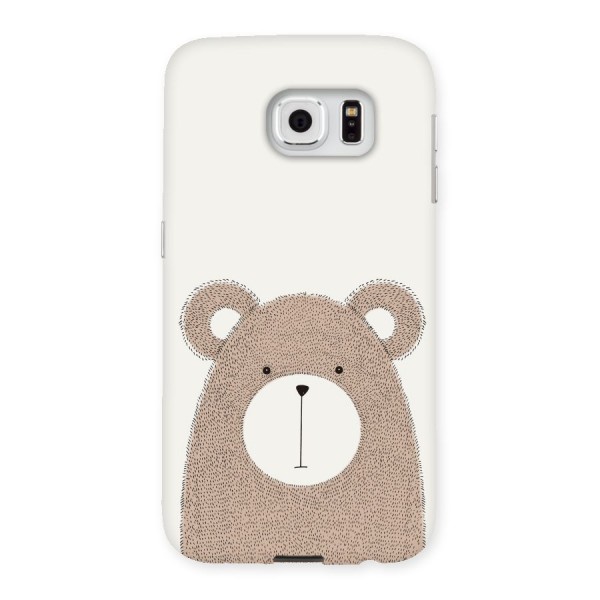 Cute Bear Back Case for Samsung Galaxy S6
