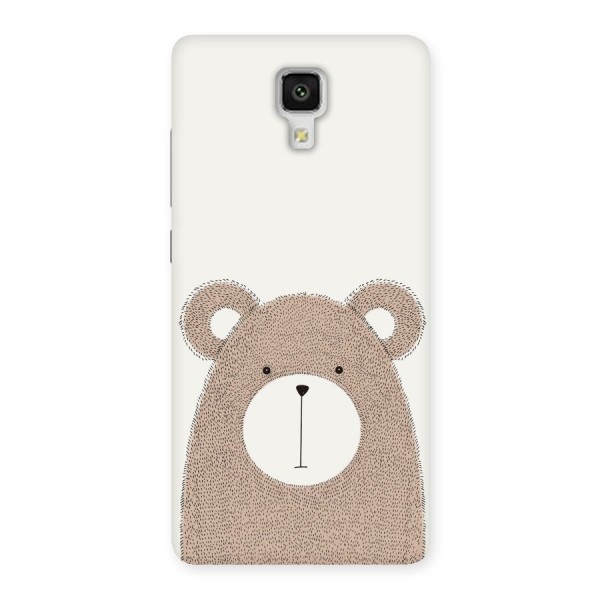 Cute Bear Back Case for Xiaomi Mi 4