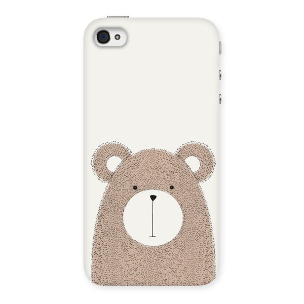 Cute Bear Back Case for iPhone 4 4s