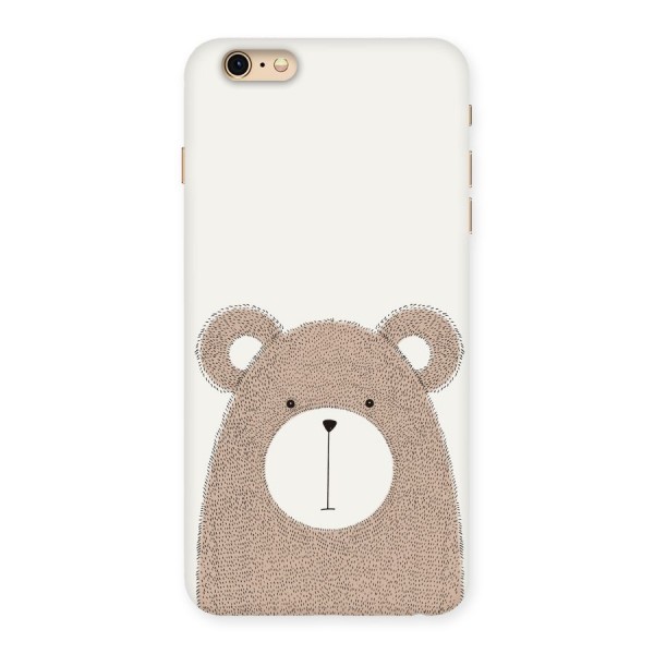 Cute Bear Back Case for iPhone 6 Plus 6S Plus