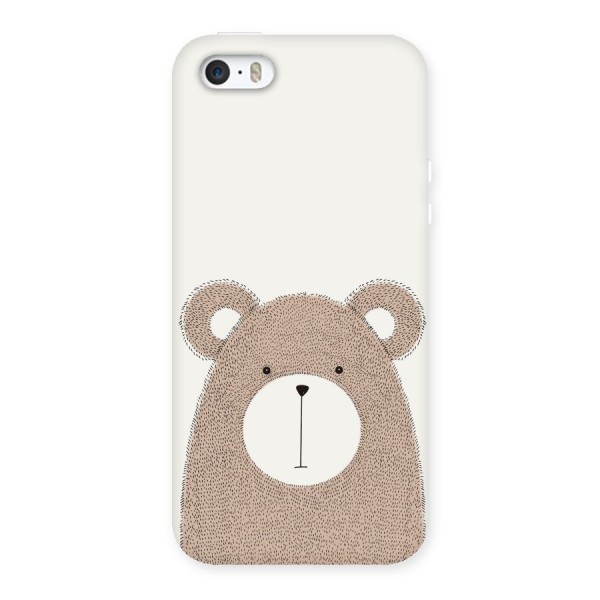 Cute Bear Back Case for iPhone SE
