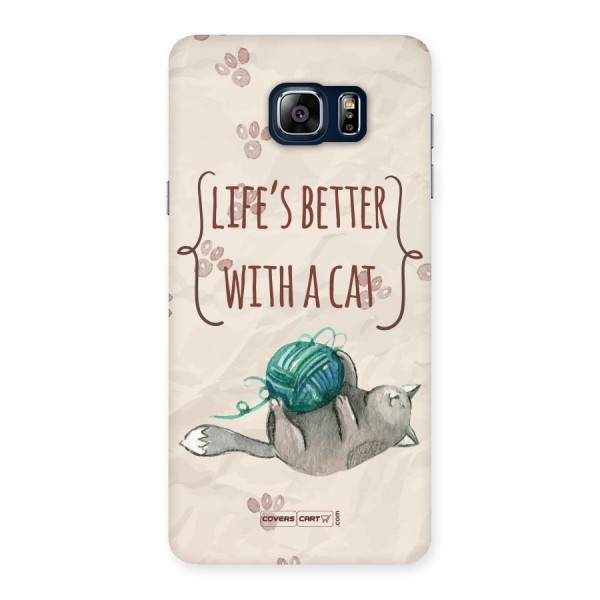 Cute Cat Back Case for Galaxy Note 5