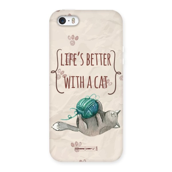 Cute Cat Back Case for iPhone 5 5S