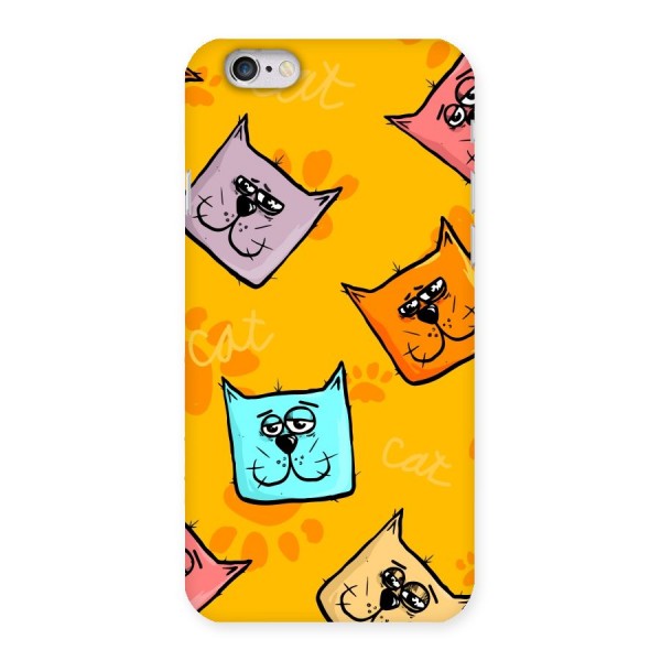 Cute Cat Pattern Back Case for iPhone 6 6S