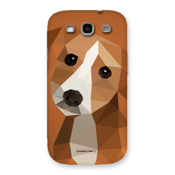 Cute Dog Back Case for Galaxy S3