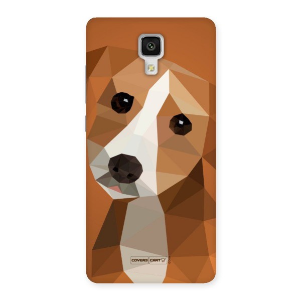 Cute Dog Back Case for Xiaomi Mi 4