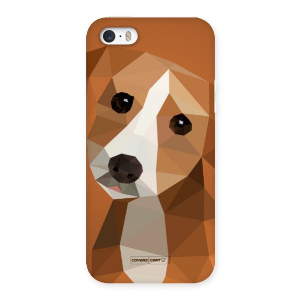 Cute Dog Back Case for iPhone SE
