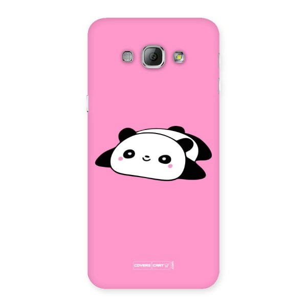 Cute Lazy Panda Back Case for Galaxy A8