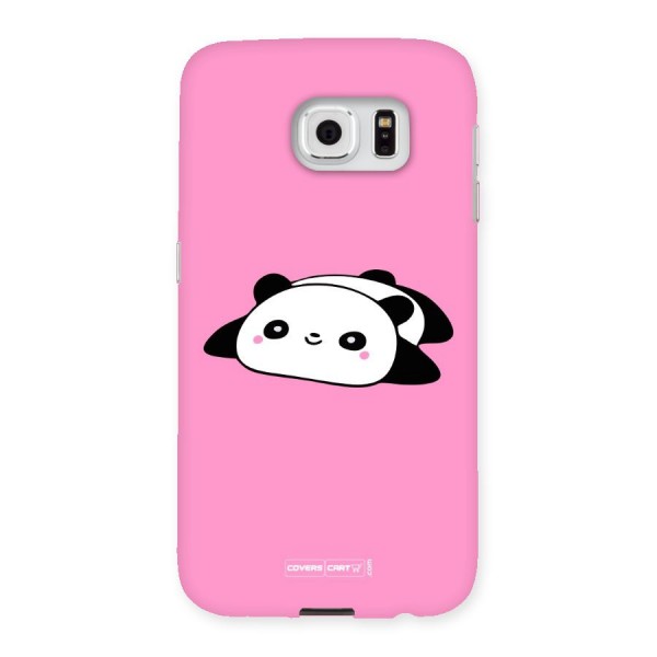 Cute Lazy Panda Back Case for Samsung Galaxy S6