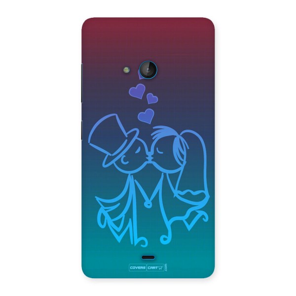Cute Love Back Case for Lumia 540