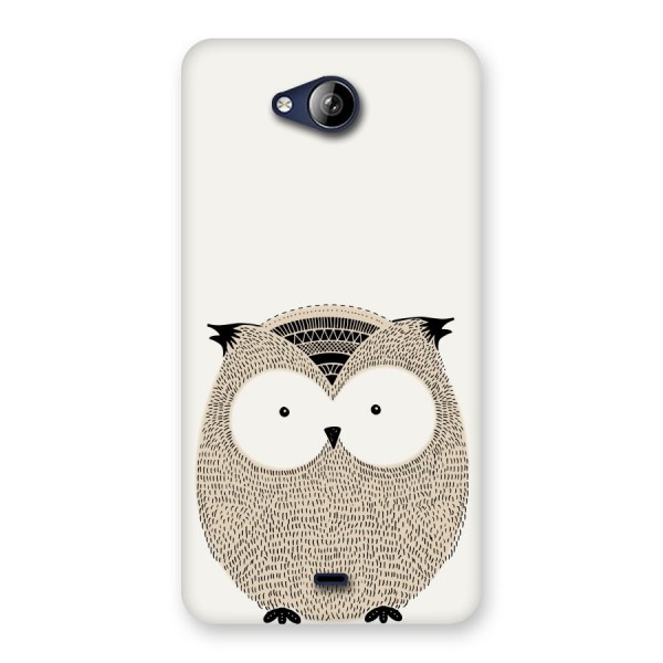 Cute Owl Back Case for Canvas Play Q355