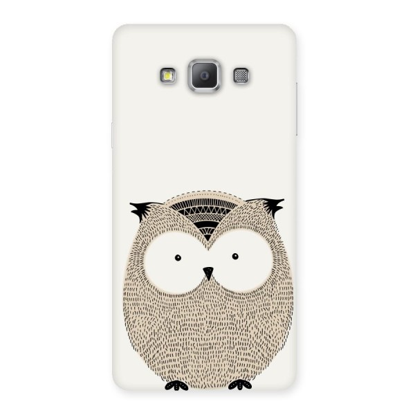 Cute Owl Back Case for Galaxy A7
