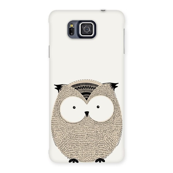 Cute Owl Back Case for Galaxy Alpha