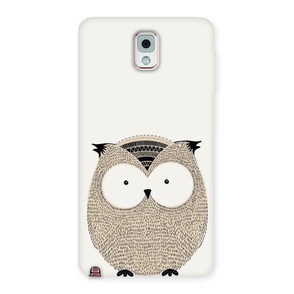 Cute Owl Back Case for Galaxy Note 3