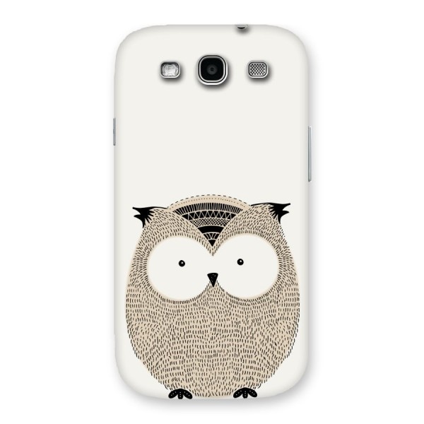 Cute Owl Back Case for Galaxy S3
