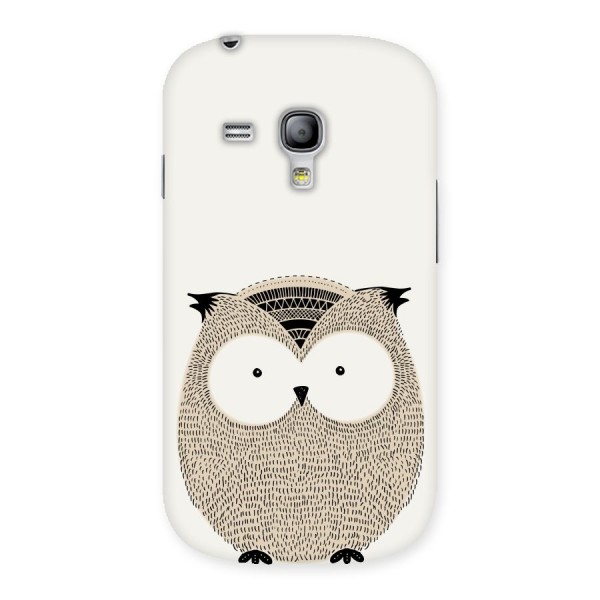 Cute Owl Back Case for Galaxy S3 Mini