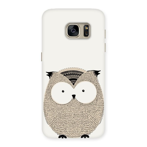 Cute Owl Back Case for Galaxy S7