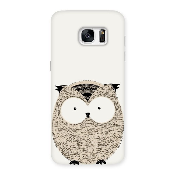 Cute Owl Back Case for Galaxy S7 Edge