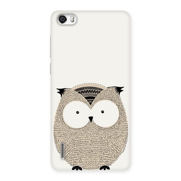 Cute Owl Back Case for Honor 6