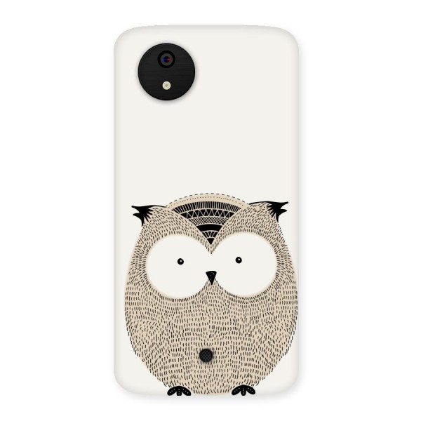 Cute Owl Back Case for Micromax Canvas A1