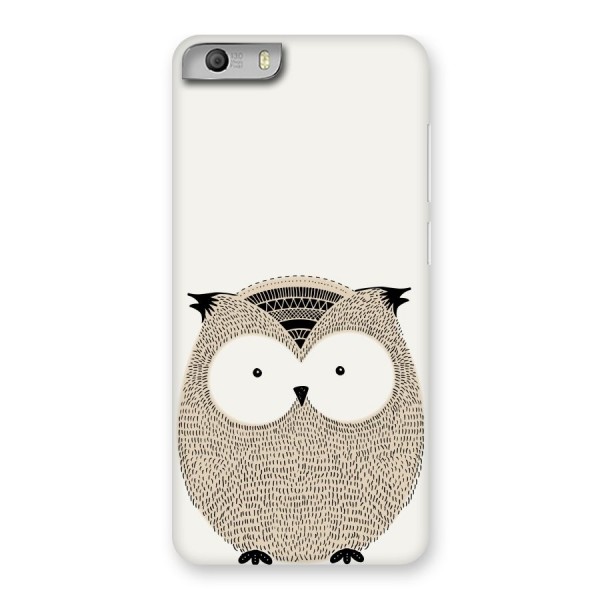 Cute Owl Back Case for Micromax Canvas Knight 2