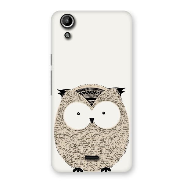 Cute Owl Back Case for Micromax Canvas Selfie Lens Q345