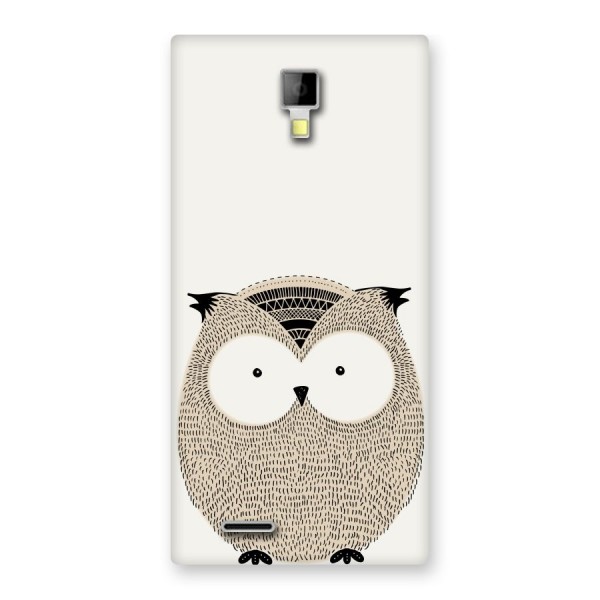 Cute Owl Back Case for Micromax Canvas Xpress A99