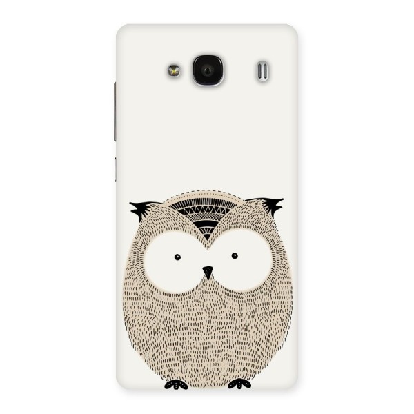 Cute Owl Back Case for Redmi 2 Prime