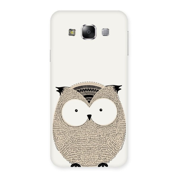 Cute Owl Back Case for Samsung Galaxy E5
