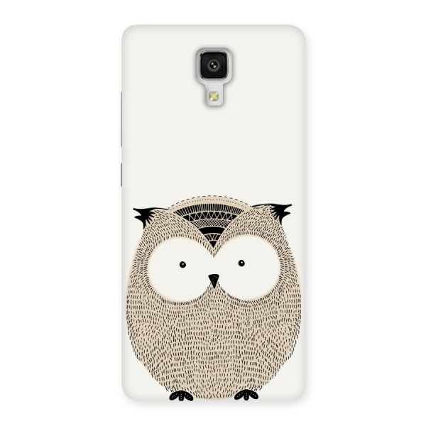 Cute Owl Back Case for Xiaomi Mi 4