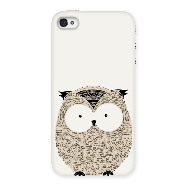 Cute Owl Back Case for iPhone 4 4s