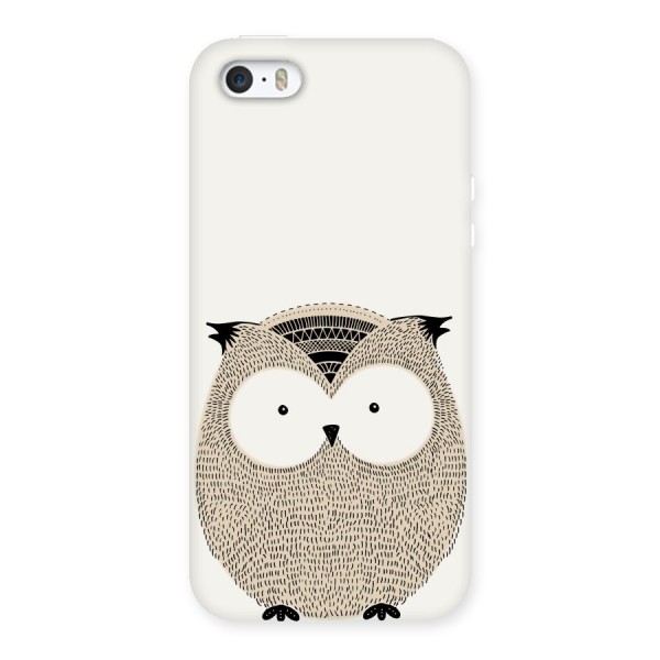 Cute Owl Back Case for iPhone SE