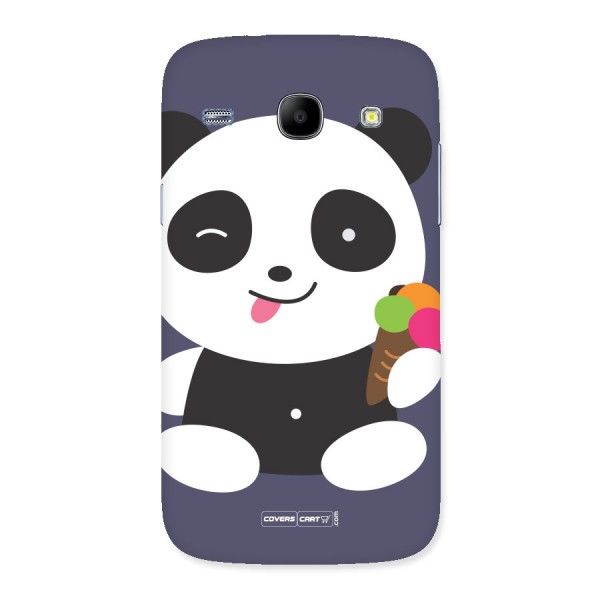 Cute Panda Blue Back Case for Galaxy Core