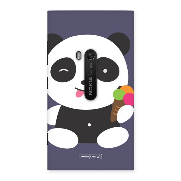 Cute Panda Blue Back Case for Lumia 920