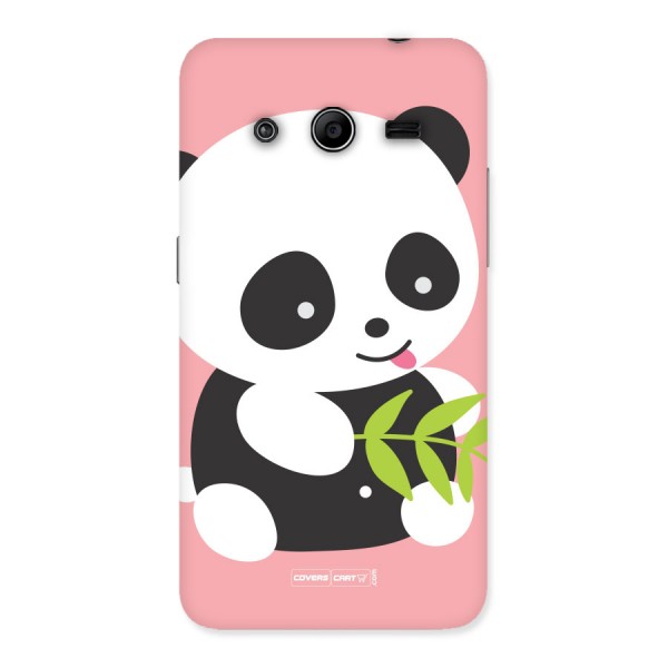 Cute Panda Pink Back Case for Galaxy Core 2