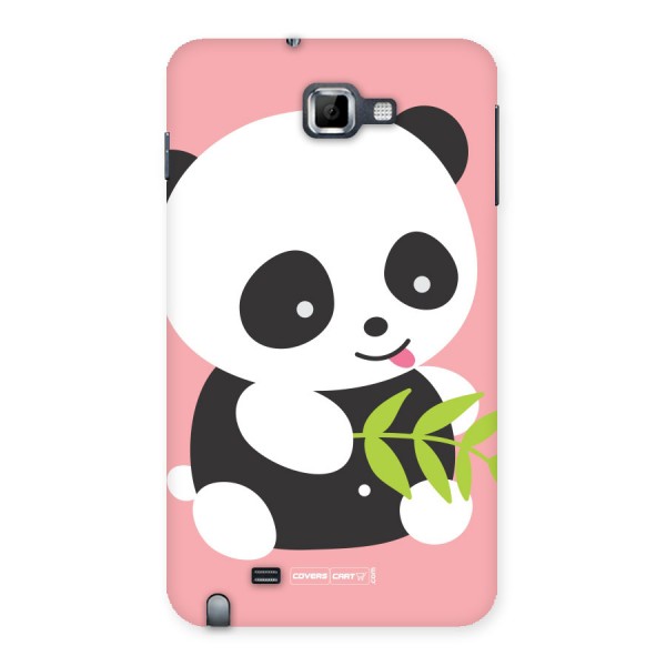 Cute Panda Pink Back Case for Galaxy Note