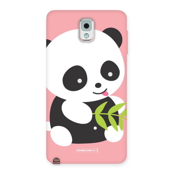 Cute Panda Pink Back Case for Galaxy Note 3