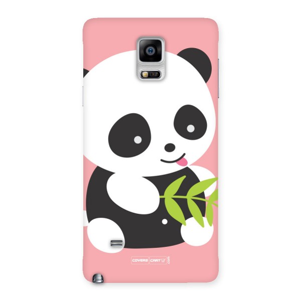 Cute Panda Pink Back Case for Galaxy Note 4