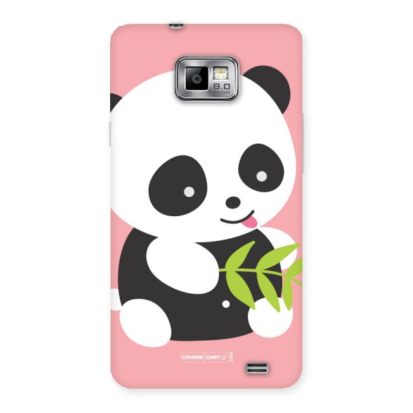 Cute Panda Pink Back Case for Galaxy S2