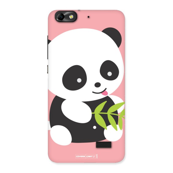 Cute Panda Pink Back Case for Honor 4C