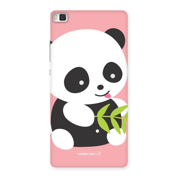 Cute Panda Pink Back Case for Huawei P8