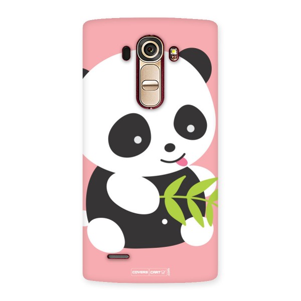 Cute Panda Pink Back Case for LG G4