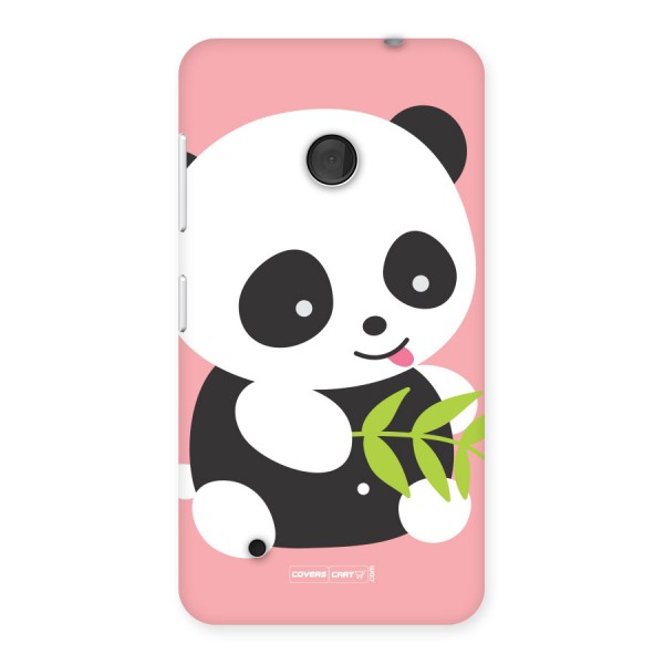 Cute Panda Pink Back Case for Lumia 530