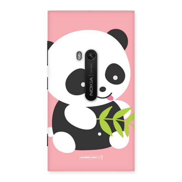 Cute Panda Pink Back Case for Lumia 920