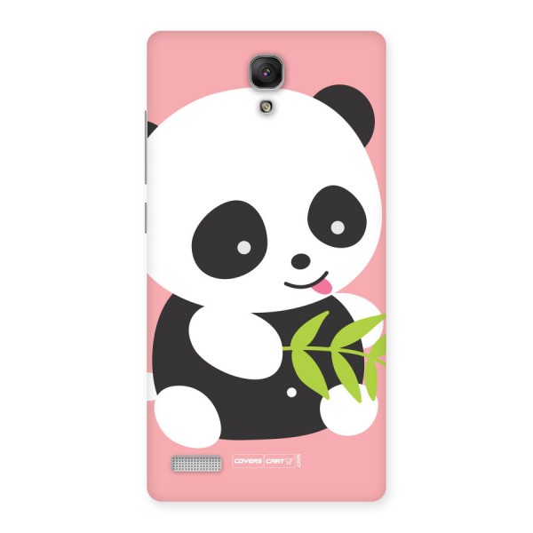 Cute Panda Pink Back Case for Redmi Note